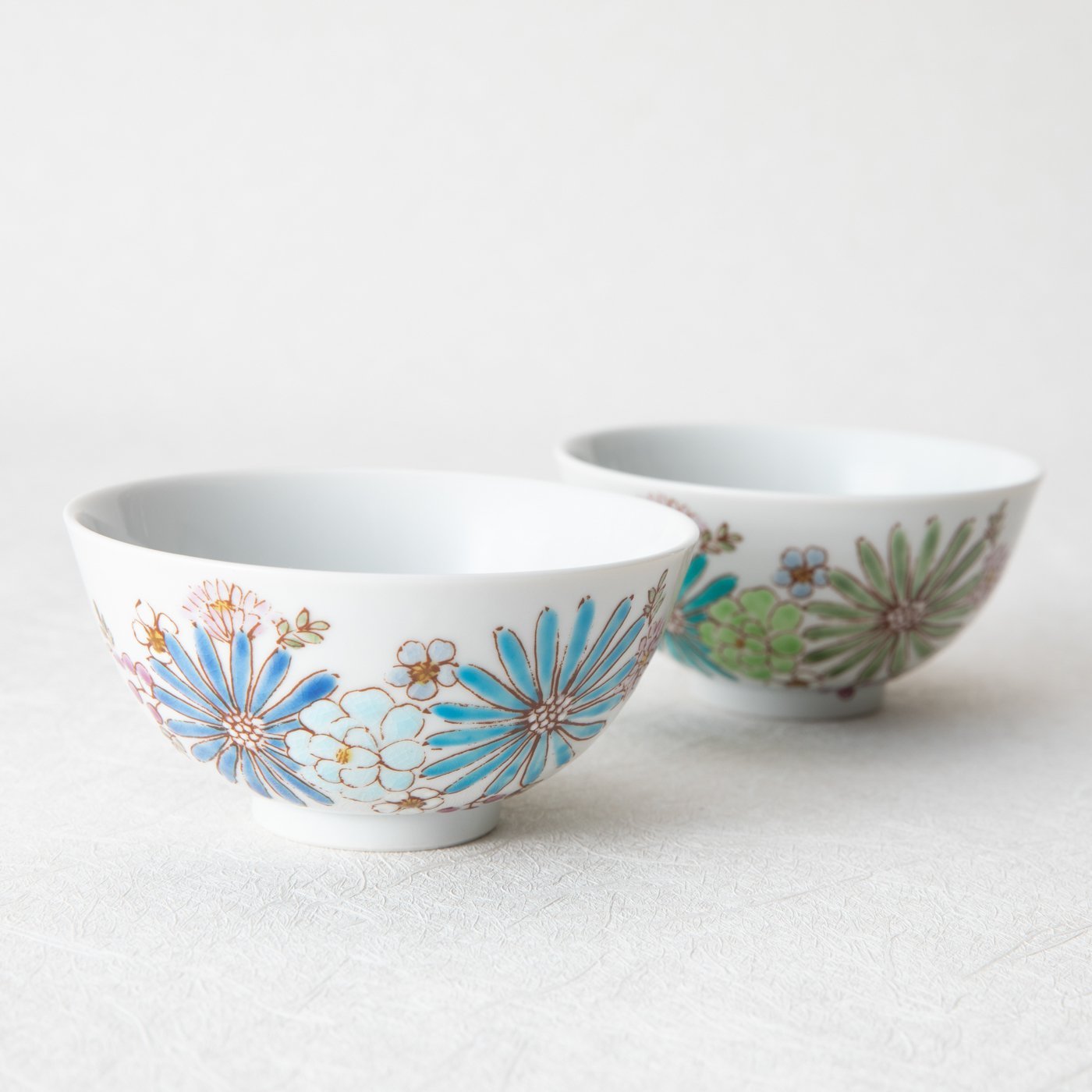 Kutaniware Rice Bowls Japanese Kutani Store, Premium Kutani Ware
