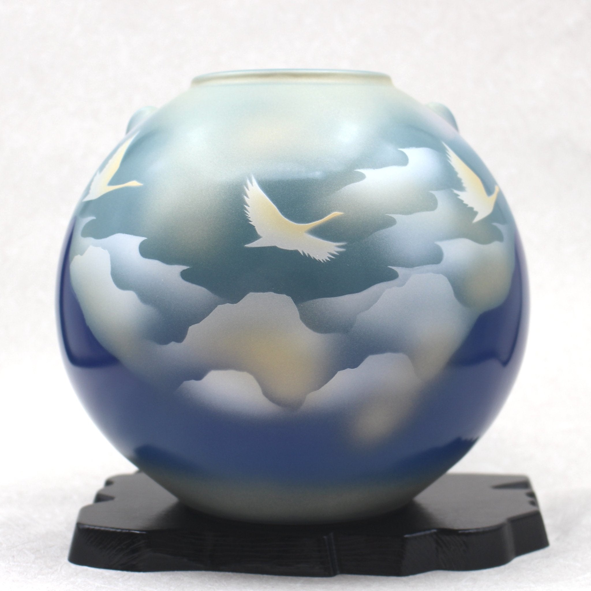 Uniquewise Contemporary Ceramic Marble Look Design Table Vase
