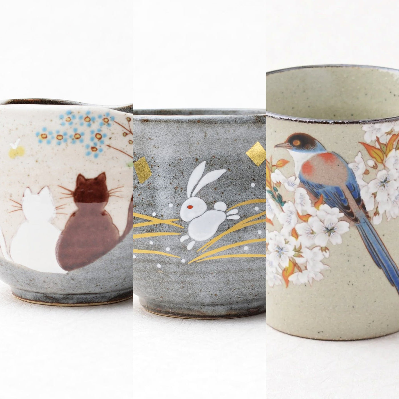 Kutani Ware Designs: Why Cats, Birds, and Rabbits Are Common Motifs and Their Meanings - Japanese Kutani Store