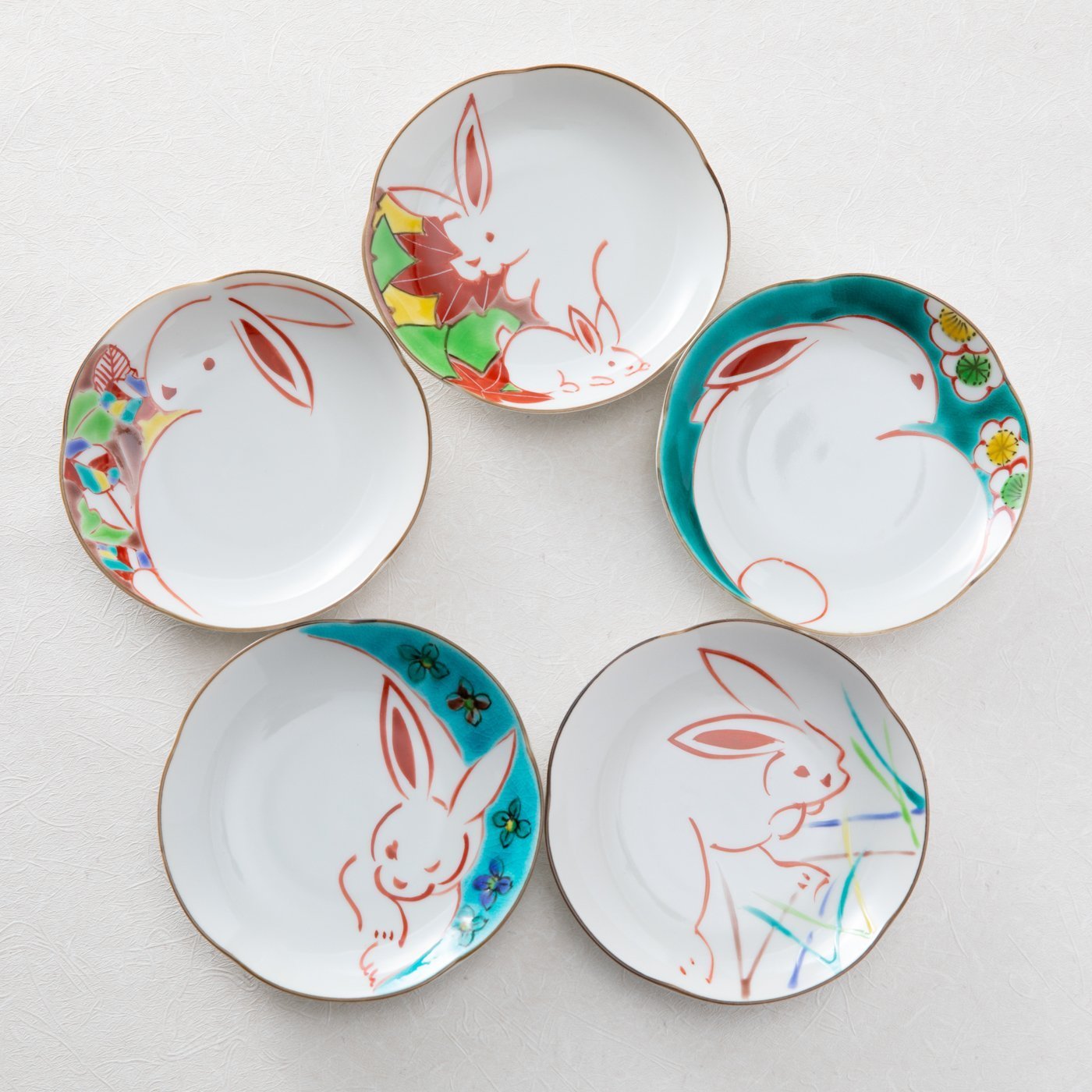 Rabbit Kutani Ware Collection | Japanese Kutani Store