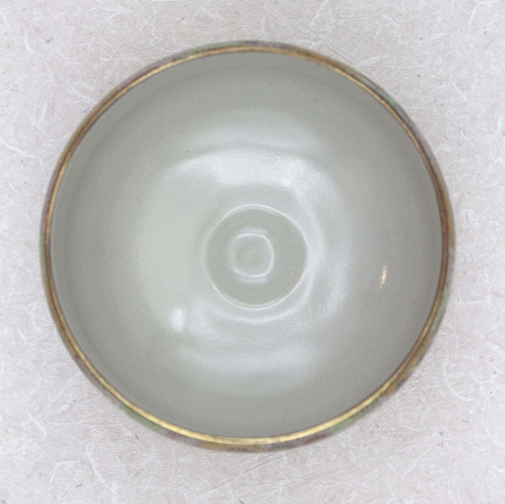九谷焼 金花詰 抹茶碗 | Japanese Kutani Store | 九谷焼専門ストア
