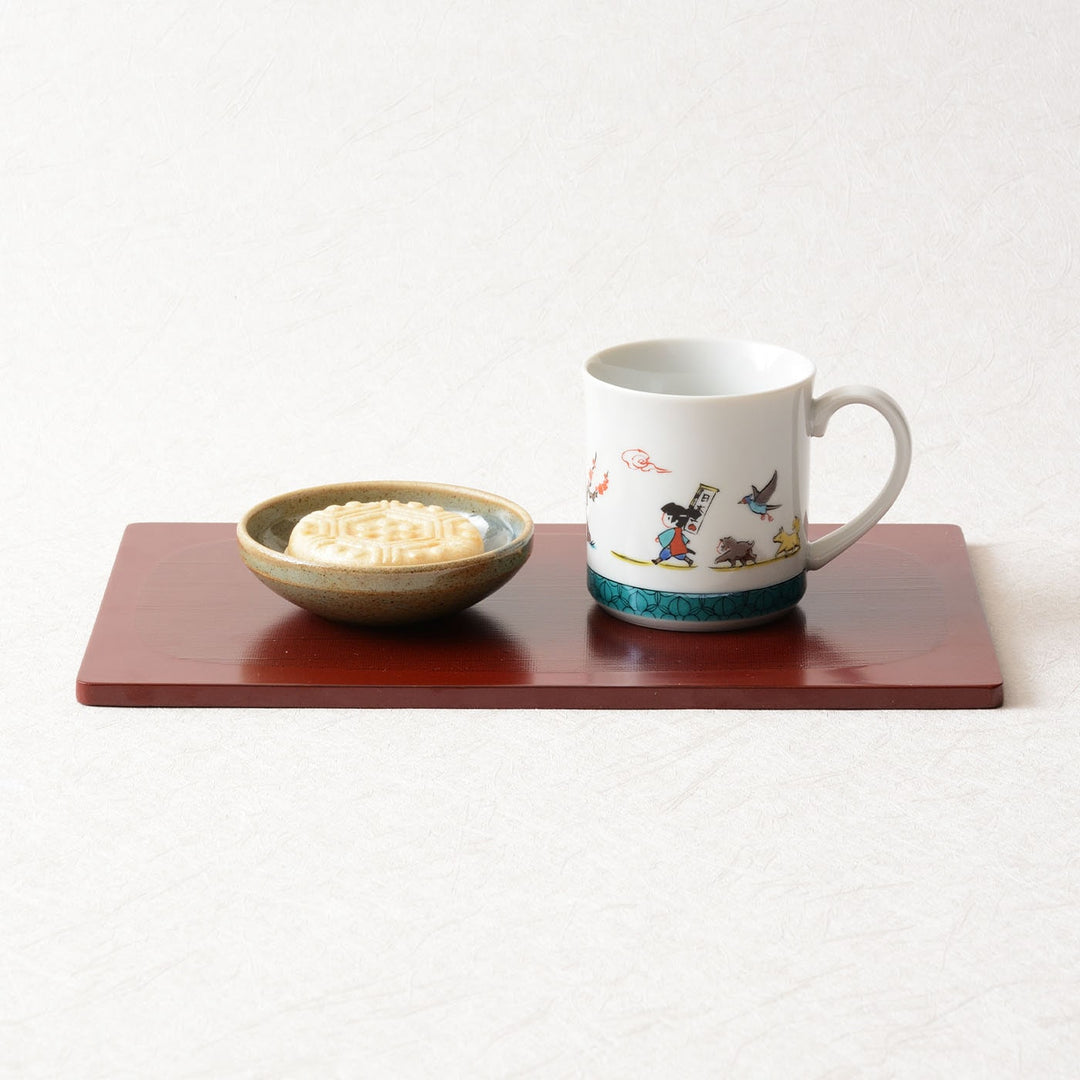 九谷烧桃太郎杯｜日本九谷商店，瓷器餐具– Japanese Kutani Store