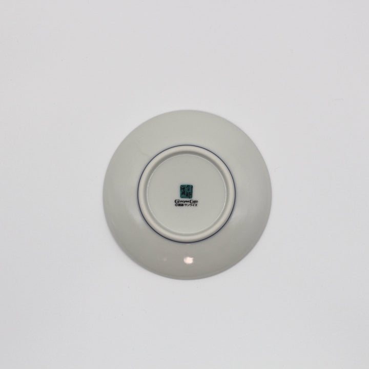 ガンダムカフェ限定 九谷焼 豆皿 飯田屋風赤絵シャア専用ザク