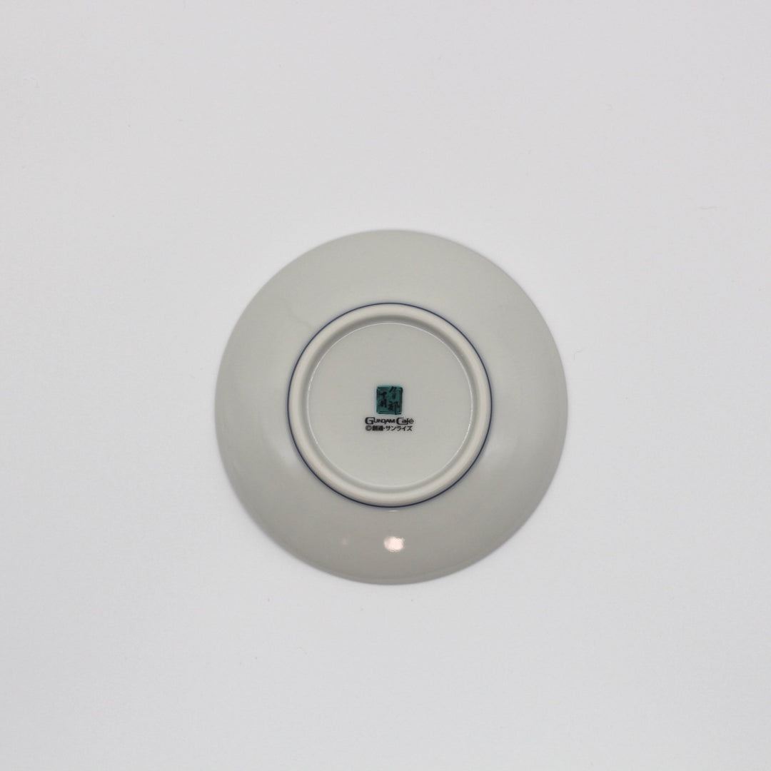 ガンダムカフェ限定 九谷焼 豆皿 古九谷風名場面 機動戦士ガンダム